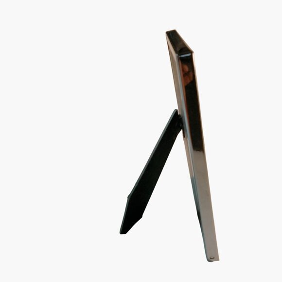 Silver Toned Photo Frame 5x7 Intercraft Tabletop Wall Mount - Picture 4 of 8